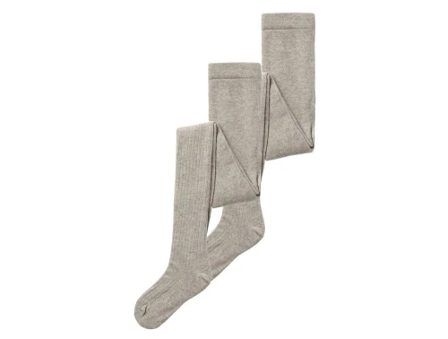 Name It pure cashmere melange rib strømpebukser bomuld (2-pak)